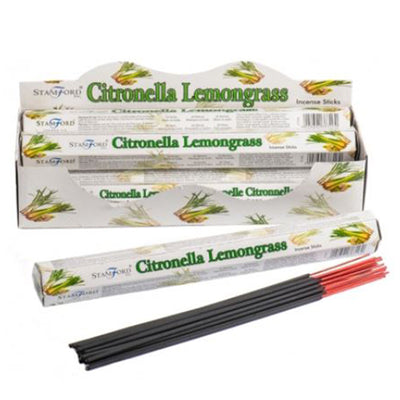 37316 Stamford Premium Hex Incense Sticks Citronella & Lemongrass - Gift Arch