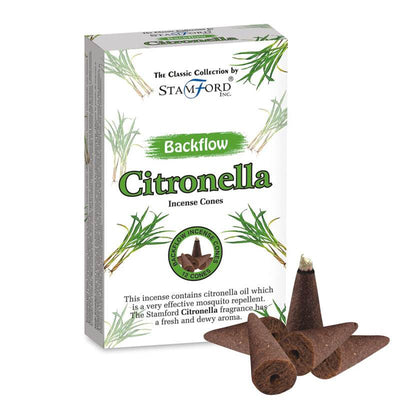37423 Stamford Backflow Incense Cones Citronella - Gift Arch
