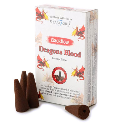 37424 Stamford Backflow Incense Cones Dragon Blood - Gift Arch
