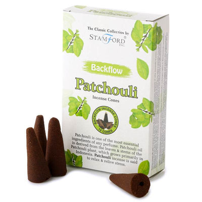 37428 Stamford Backflow Incense Cones Patchouli - Gift Arch