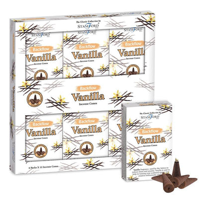 37431 Stamford Backflow Incense Cones Vanilla - Gift Arch