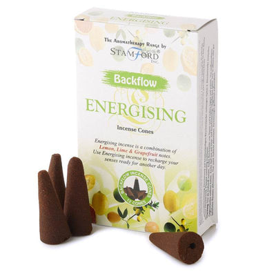 37461 Stamford Backflow Incense Cones Energising - Gift Arch