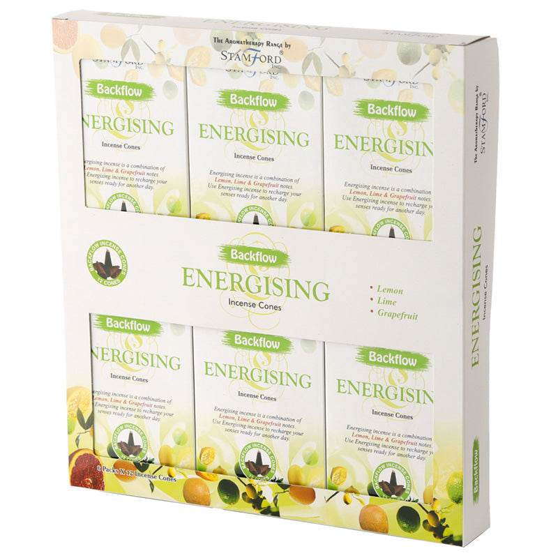 37461 Stamford Backflow Incense Cones Energising - Gift Arch