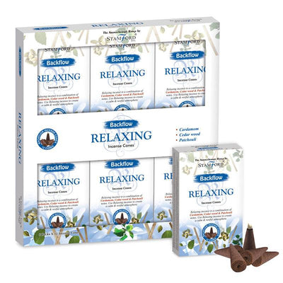 37464 Stamford Backflow Incense Cones Relaxing - Gift Arch