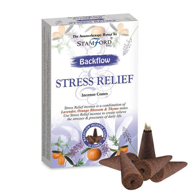 37466 Stamford Backflow Incense Cones Stress Relief - Gift Arch