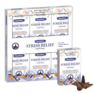 37466 Stamford Backflow Incense Cones Stress Relief - Gift Arch