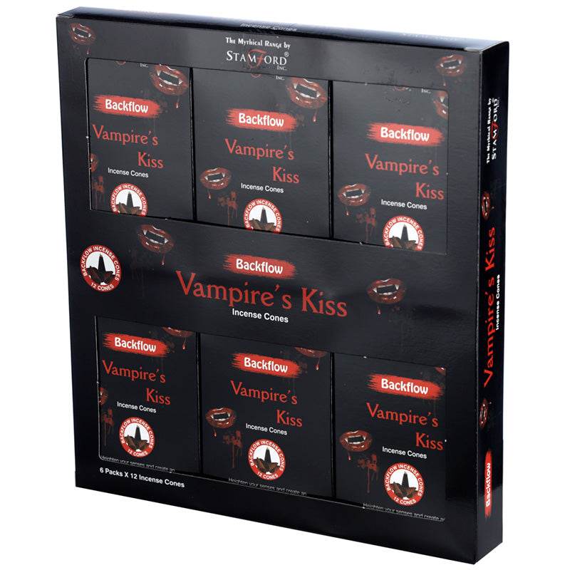 37484 Stamford Backflow Incense Cones Vampires Kiss - Gift Arch