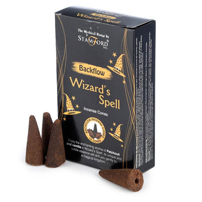 37486 Stamford Backflow Incense Cones Wizards Spell - Gift Arch