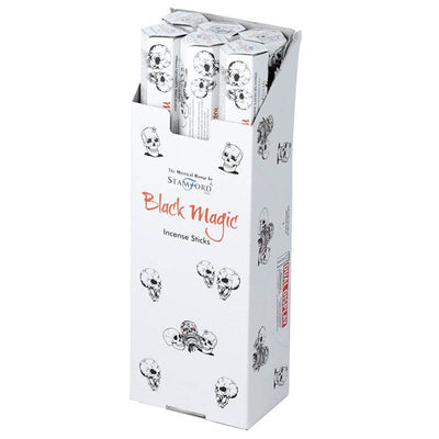 37519 Stamford Premium Hex Incense Sticks Black Magic - Gift Arch
