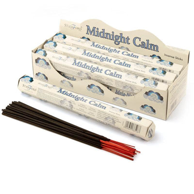 37528 Stamford Premium Hex Incense Sticks Midnight Calm - Gift Arch
