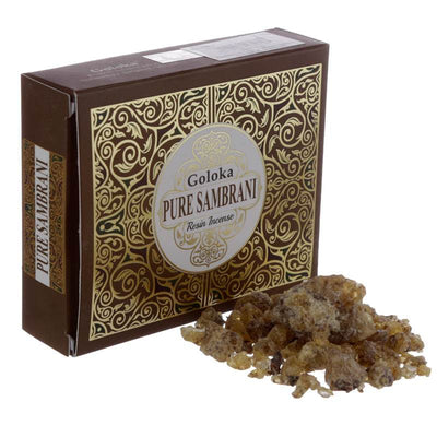 Goloka Incense Resin Pure Sambrani 30g - Gift Arch