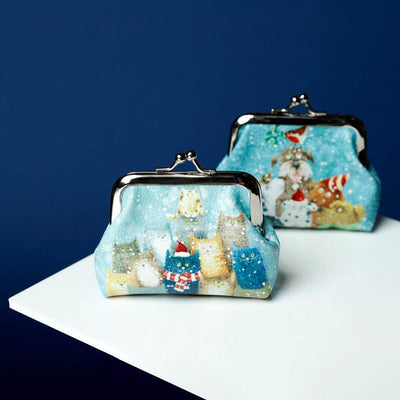 Jan Pashley Christmas Cats & Dogs Tic Tac Purse - Gift Arch