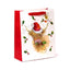 Jan Pashley Christmas Highland Coo Gift Bag Large - Gift Arch