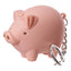 Farmyard LED Cow & Pig Keyring with Sound - Gift Arch