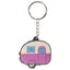 Home is Where You Park It Caravan PVC Key Cover Keyring - Gift Arch