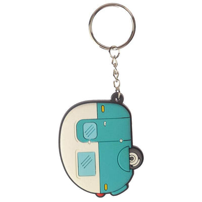 Home is Where You Park It Caravan PVC Keyring - Gift Arch