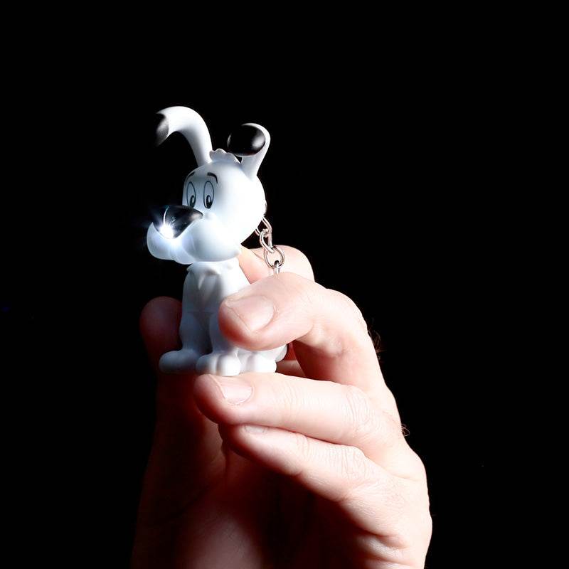 Idefix (Dogmatix) LED Asterix Keyring - Gift Arch