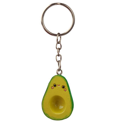 Kawaii Avocado Set of 2 Keyrings - Gift Arch