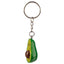 Kawaii Avocado Set of 2 Keyrings - Gift Arch