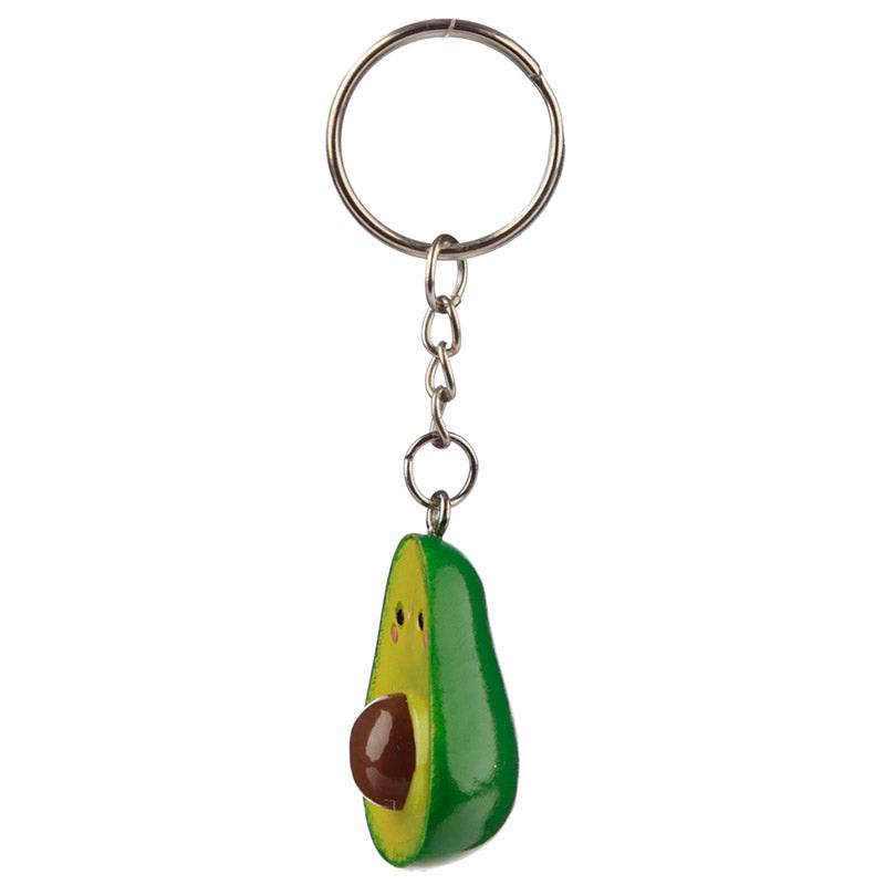 Kawaii Avocado Set of 2 Keyrings - Gift Arch