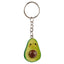 Kawaii Avocado Set of 2 Keyrings - Gift Arch