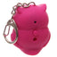 Pink & Blue Hooting Owl LED Keyring with Sound - Gift Arch