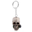Skulls and Roses Skull Keyring - Gift Arch