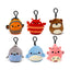 Squidglys Adoramals Sealife Plush Keyring - Gift Arch