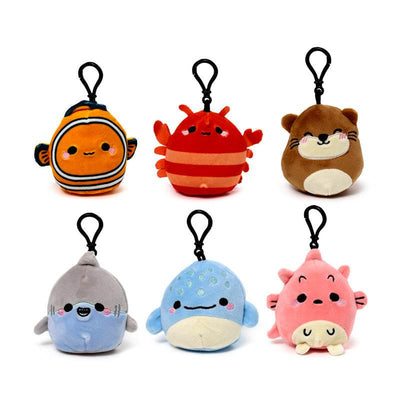 Squidglys Adoramals Sealife Plush Keyring - Gift Arch