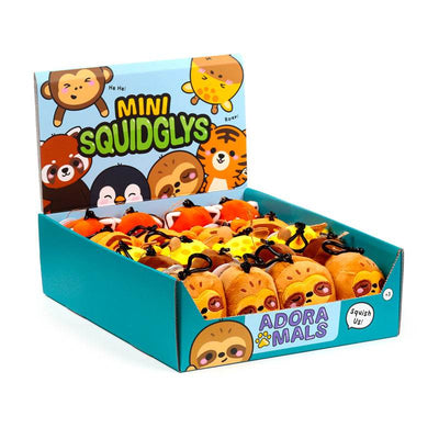 Squidglys Adoramals Zoo Plush Keyring - Gift Arch