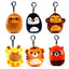 Squidglys Adoramals Zoo Plush Keyring - Gift Arch