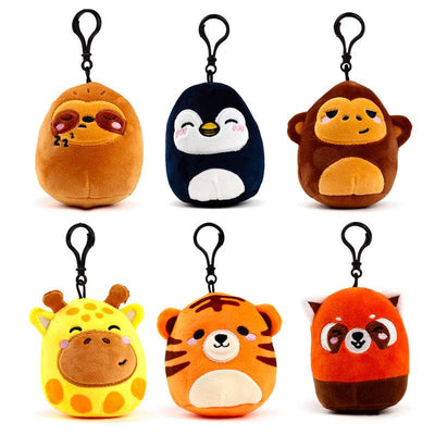 Squidglys Adoramals Zoo Plush Keyring - Gift Arch
