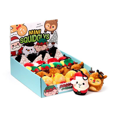 Squidglys Festive Friends Christmas Plush Keyring - Gift Arch