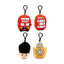 Squidglys London Souvenir Plush Mini Keyring - Gift Arch