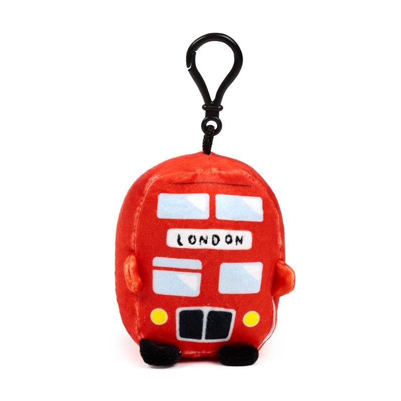Squidglys London Souvenir Plush Mini Keyring - Gift Arch