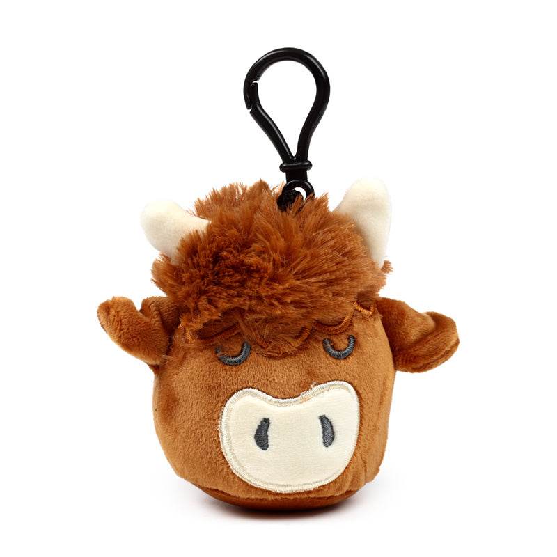 Squidglys Scotland Souvenir Plush Mini Keyring - Gift Arch