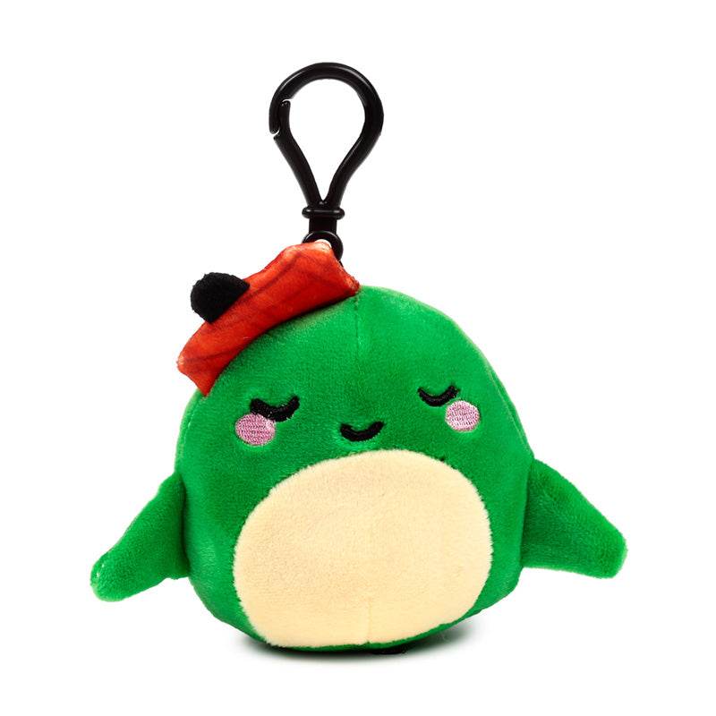 Squidglys Scotland Souvenir Plush Mini Keyring - Gift Arch