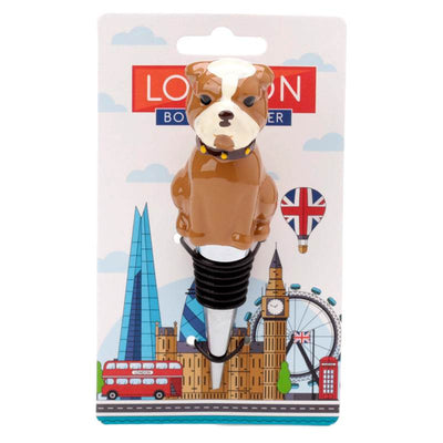 British Bulldog Bottle Stopper - Gift Arch