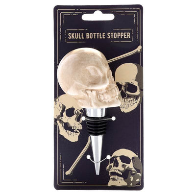 Ceramic Skull Bottle Stopper - Gift Arch
