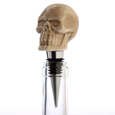 Ceramic Skull Bottle Stopper - Gift Arch