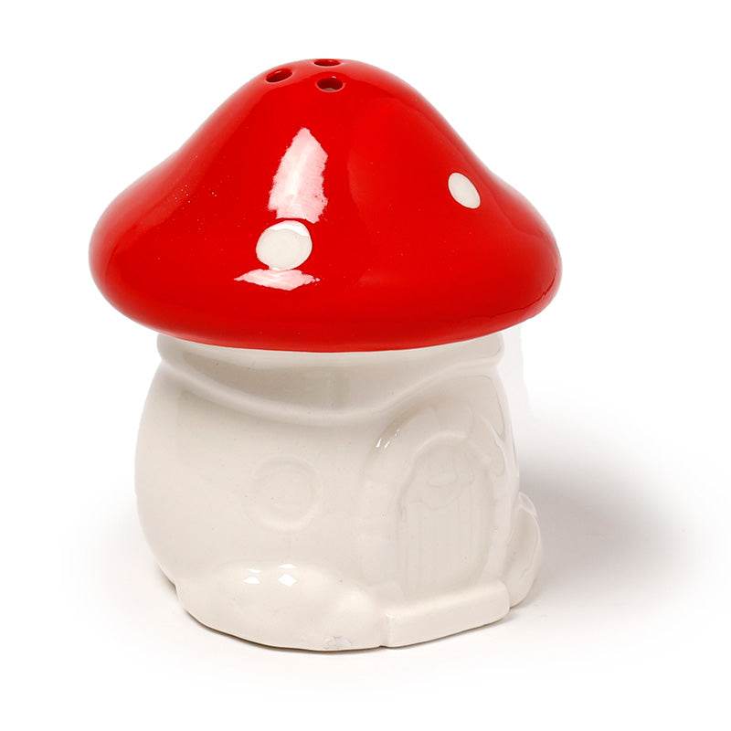 Fairy Toadstool House Ceramic Salt & Pepper Set - Gift Arch