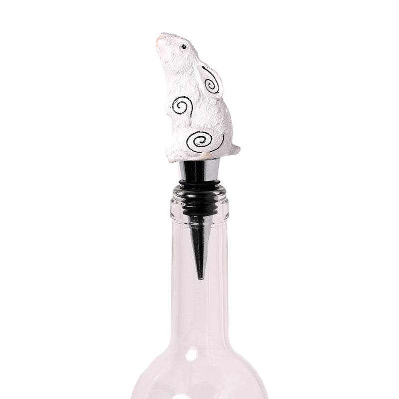 Moon Gazing Hare Bottle Stopper - Gift Arch