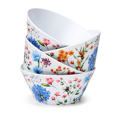 Nectar Meadows Set of 4 RPET Picnic Bowls - Gift Arch