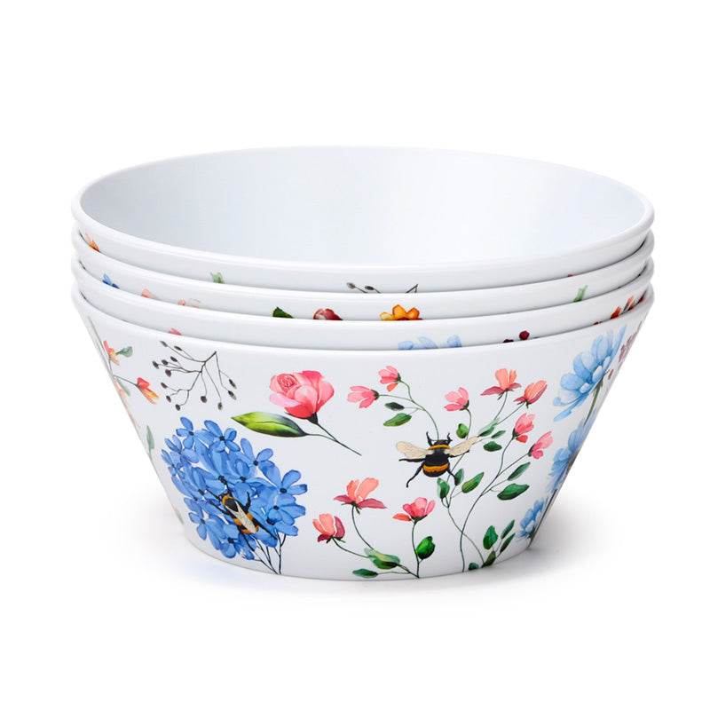 Nectar Meadows Set of 4 RPET Picnic Bowls - Gift Arch