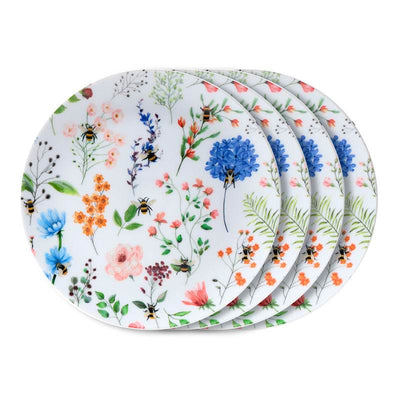 Nectar Meadows Set of 4 RPET Picnic Plates - Gift Arch