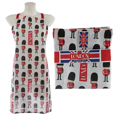 Poly Cotton Apron London Guardsman - Gift Arch