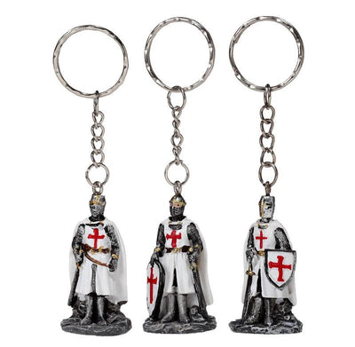 Crusader Knight Defender Keyring - Gift Arch
