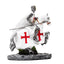 Crusader Knight on Horseback Defender - Gift Arch