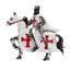 Crusader Knight on Horseback Defender Magnet - Gift Arch