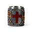 Decorative Coat of Arms Gold & Silver Tankard - Gift Arch